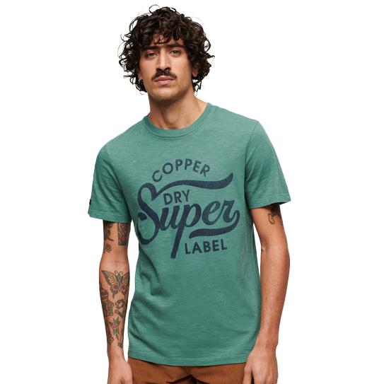 Superdry Copper Label Script Tee